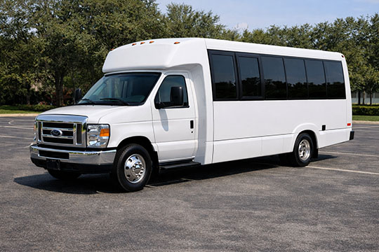 18-passenger minibus available for charter in Ellabell, GA