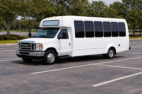 20-passenger minibus available for charter in Ellabell, GA